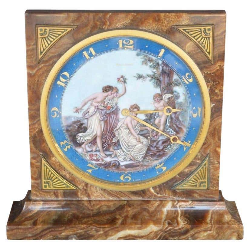 Art Deco Table Clock at 1stDibs