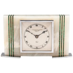 Art Deco Onyx Mantel Clock