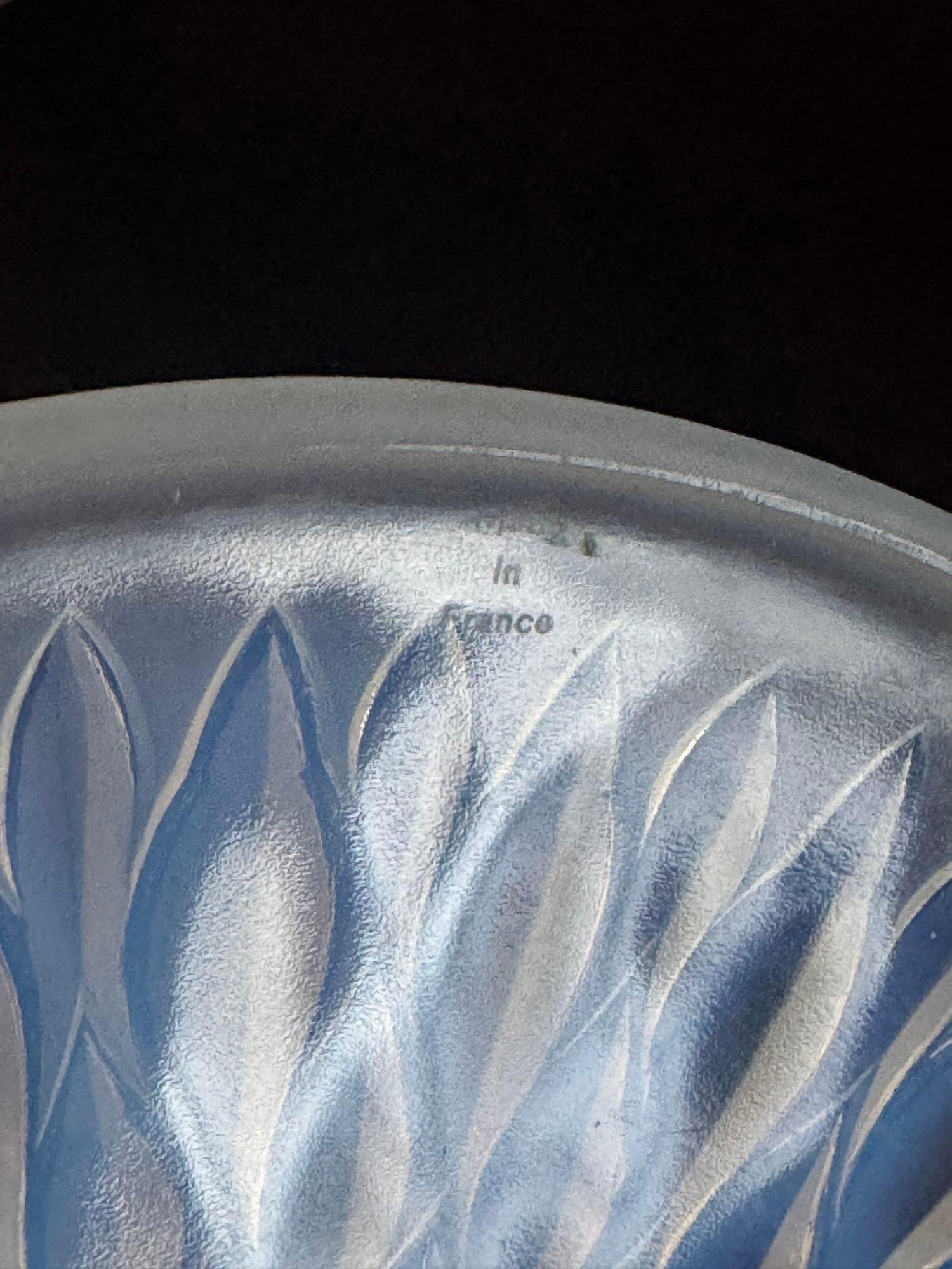 Opaline Glass Art Deco Opalescent Dish