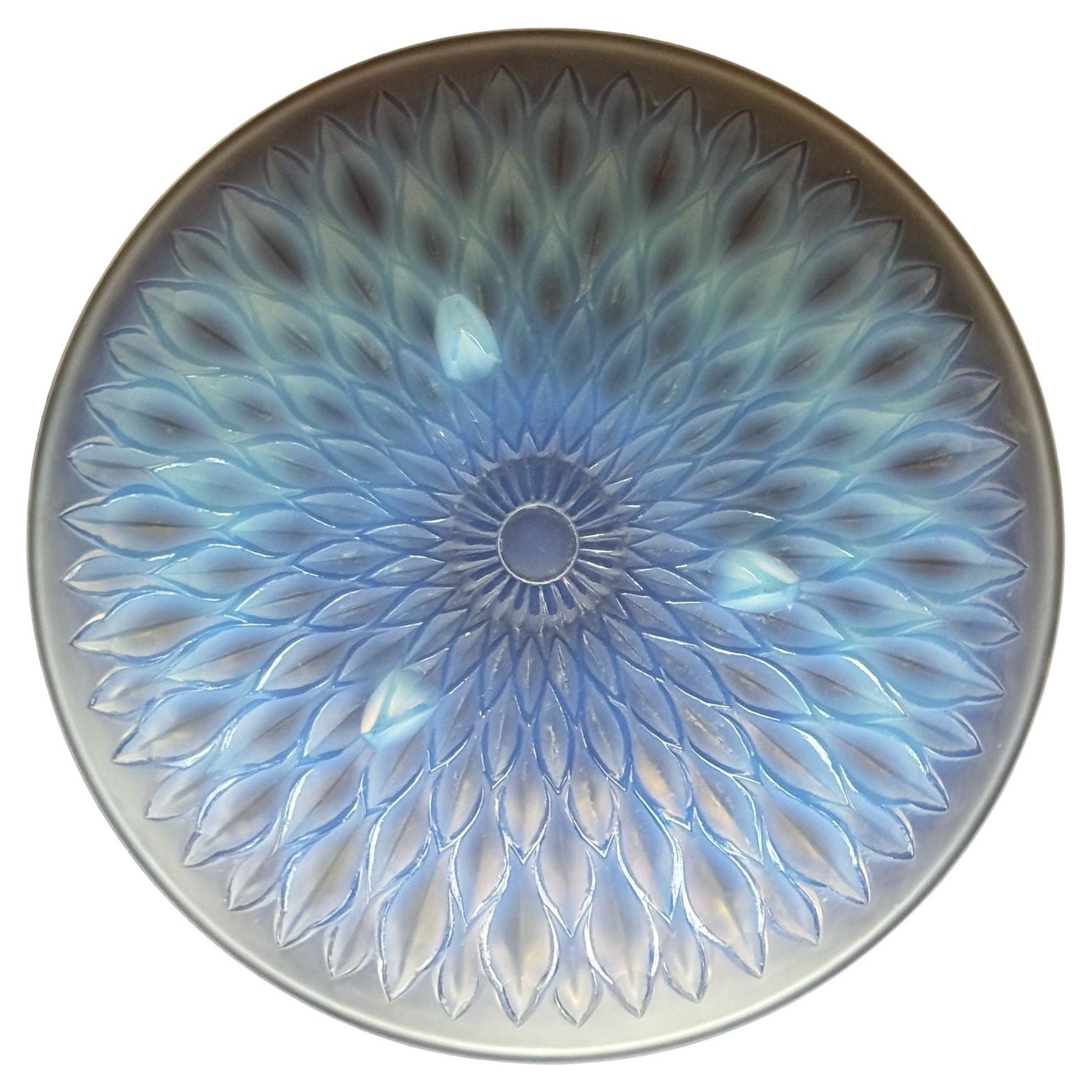 Art Deco Opalescent Dish