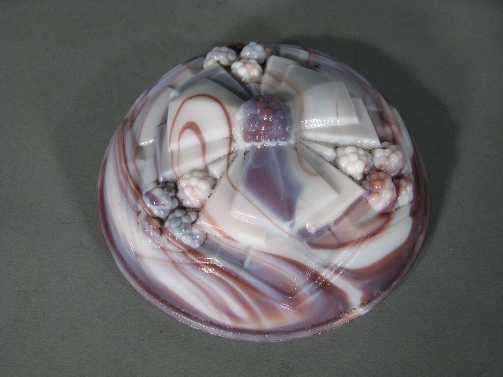 Mid-20th Century Art Deco Opaline Candy Dish -1Y47