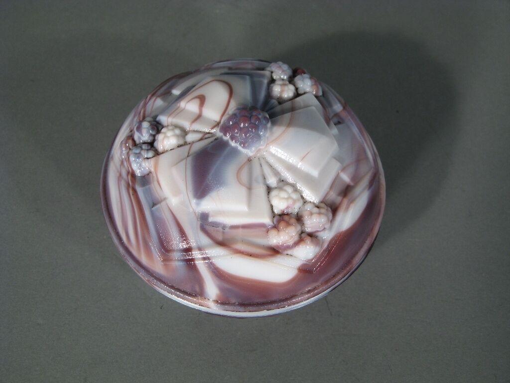 Opaline Glass Art Deco Opaline Candy Dish -1Y47