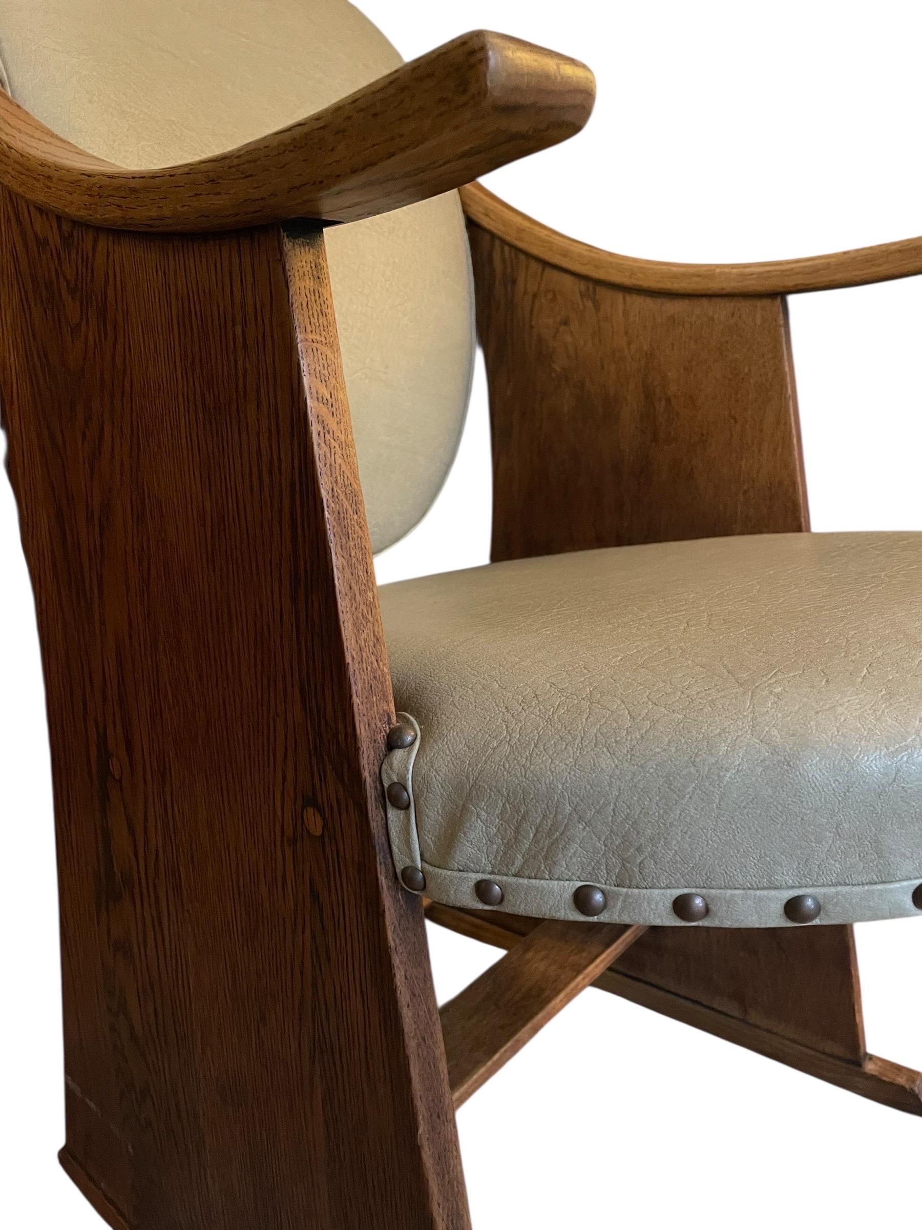 Sillón abierto Art Decó en venta 3