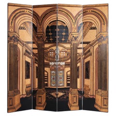 Art déco- oder Art nouveau-Raumteiler, Paravent