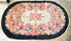 Art Deco Oriental Style Small Floor Rug by Helen Fette 2