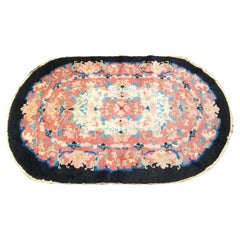 Art Deco Oriental Style Small Floor Rug by Helen Fette 2