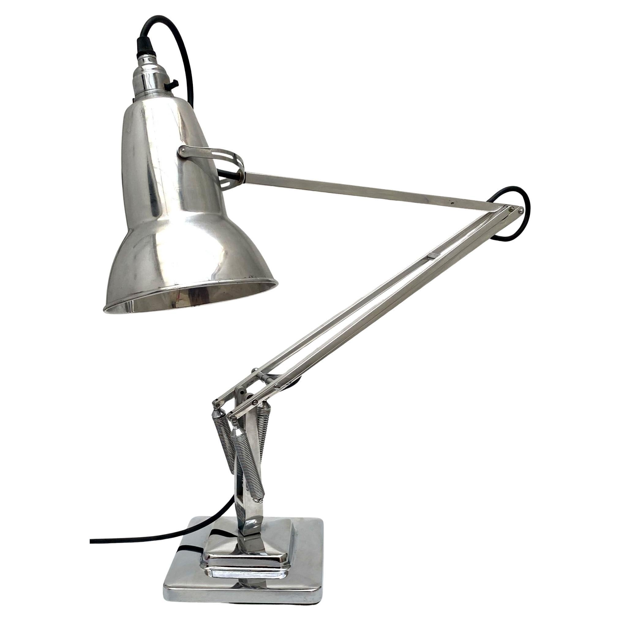 Art Deco Original Chrome Anglepoise Desk Lamp, England , C1930