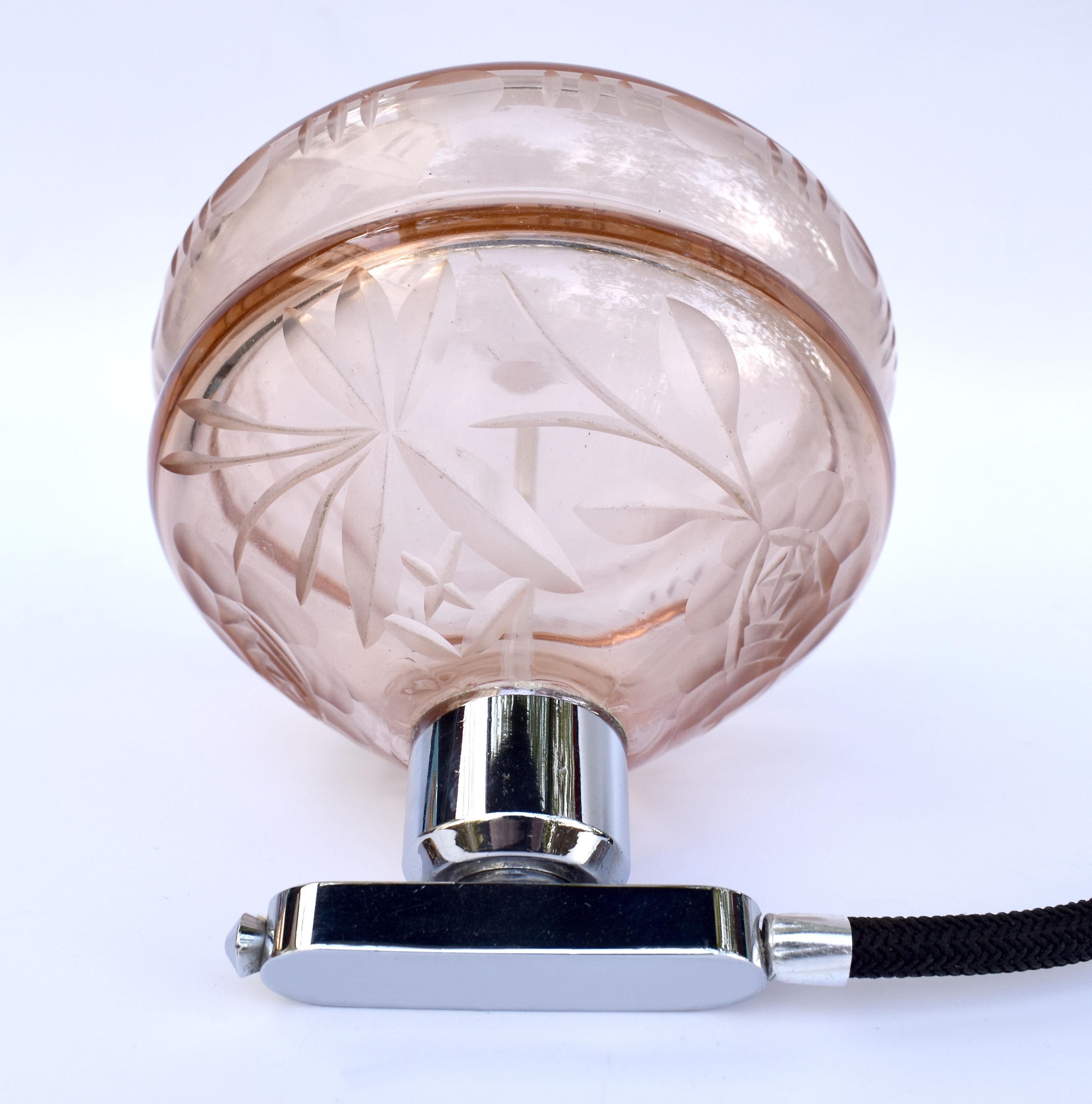 20th Century Art Deco Original English Ladies Perfume Atomizer, c1930's For Sale