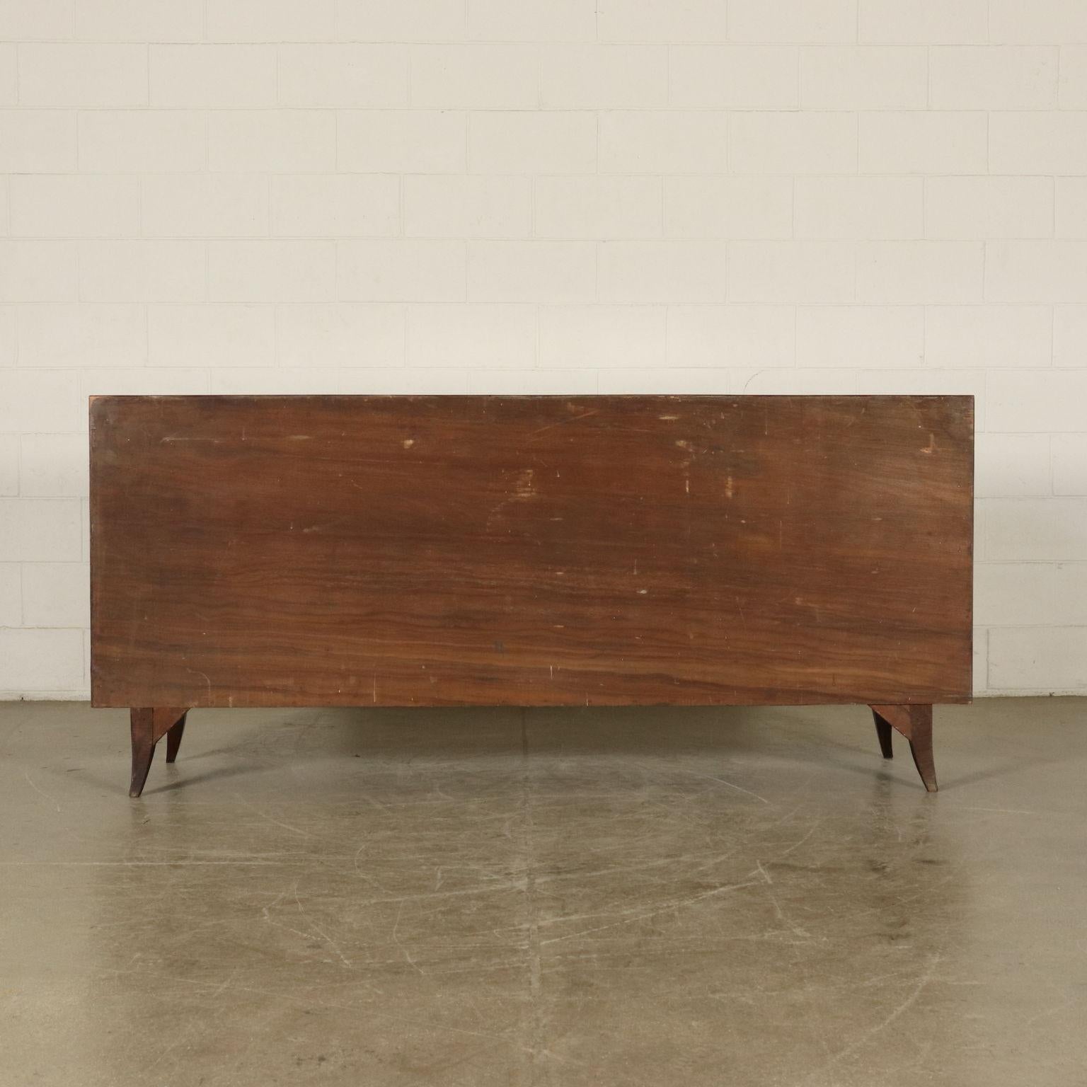 Art Deco Original Italian Cabinet in Buxus and Wood, 1930s 8