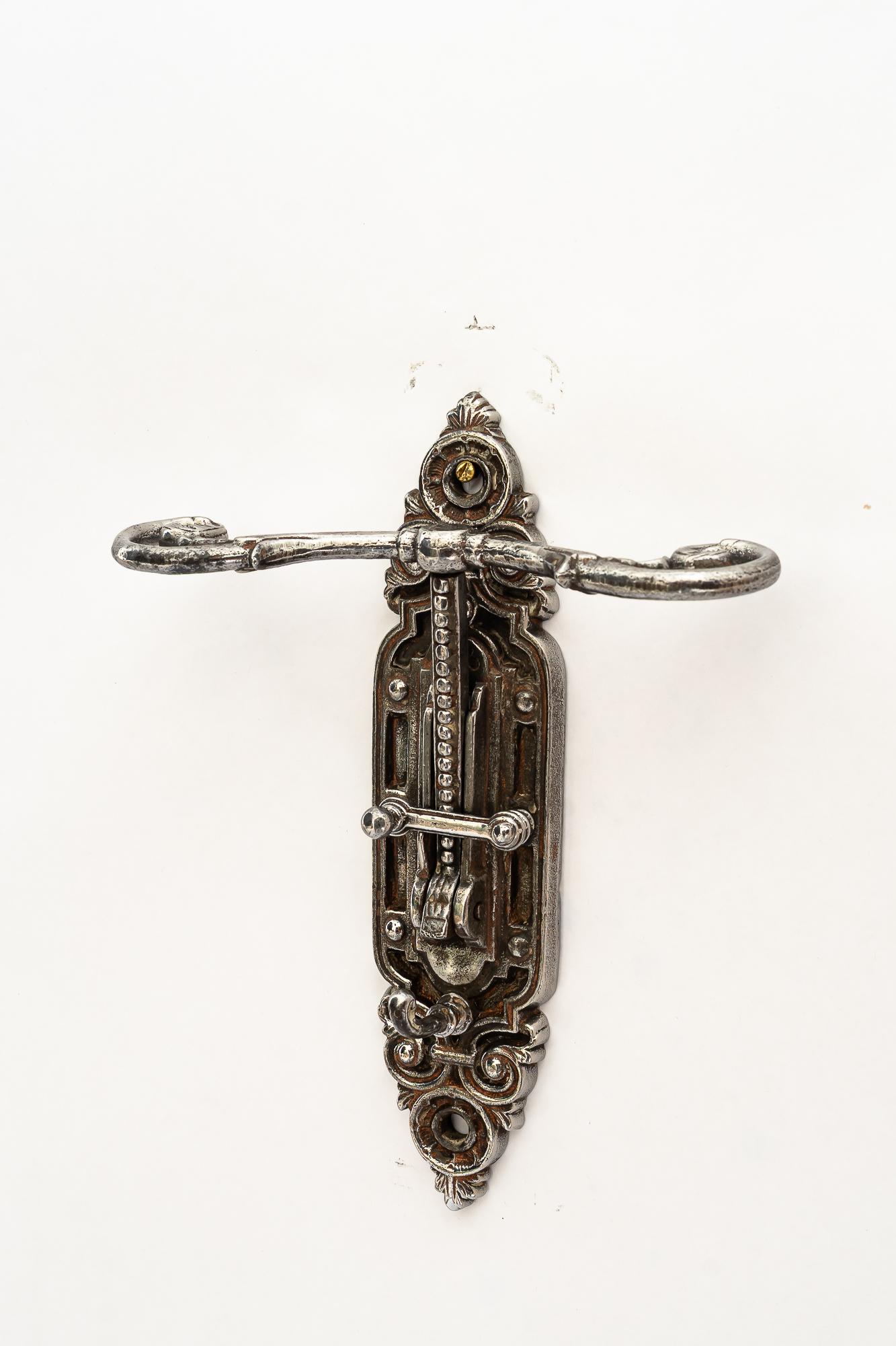 Austrian Art Deco Outdoor Hook for Shopping Bags Vienna Around 1920s For Sale