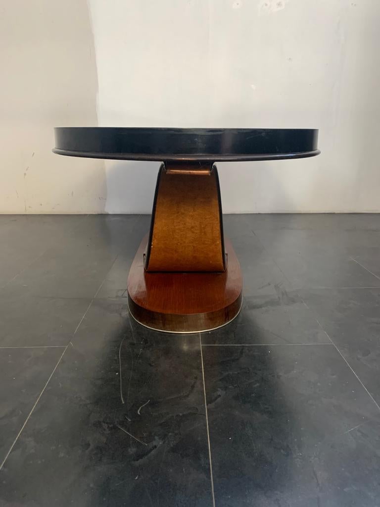 Art Deco Oval Mahogany Dining Table For Sale 3