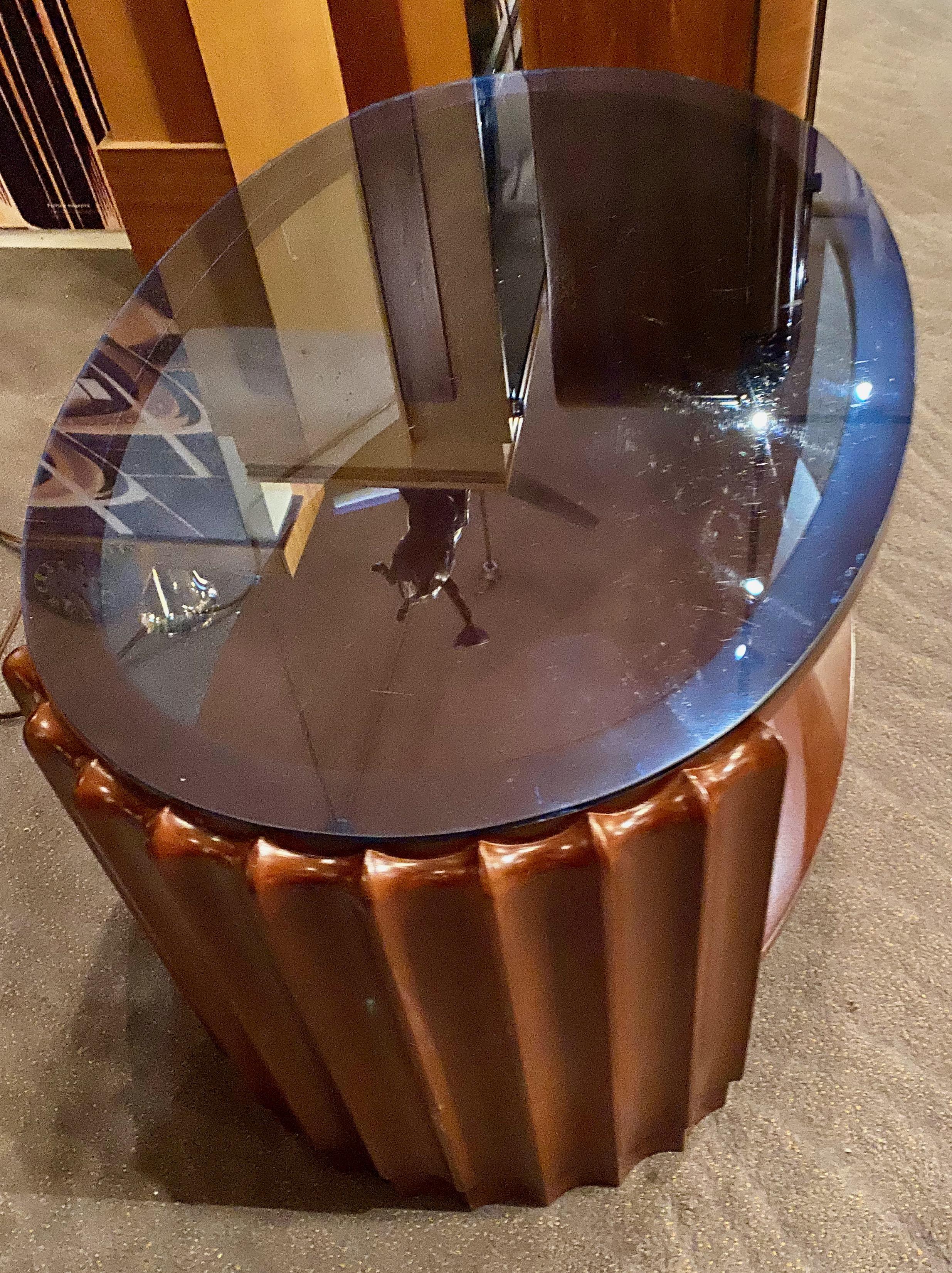 oval shape coffee table