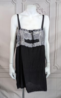 Art Deco  Übergefärbtes Chemise-Slipkleid, Studio VL