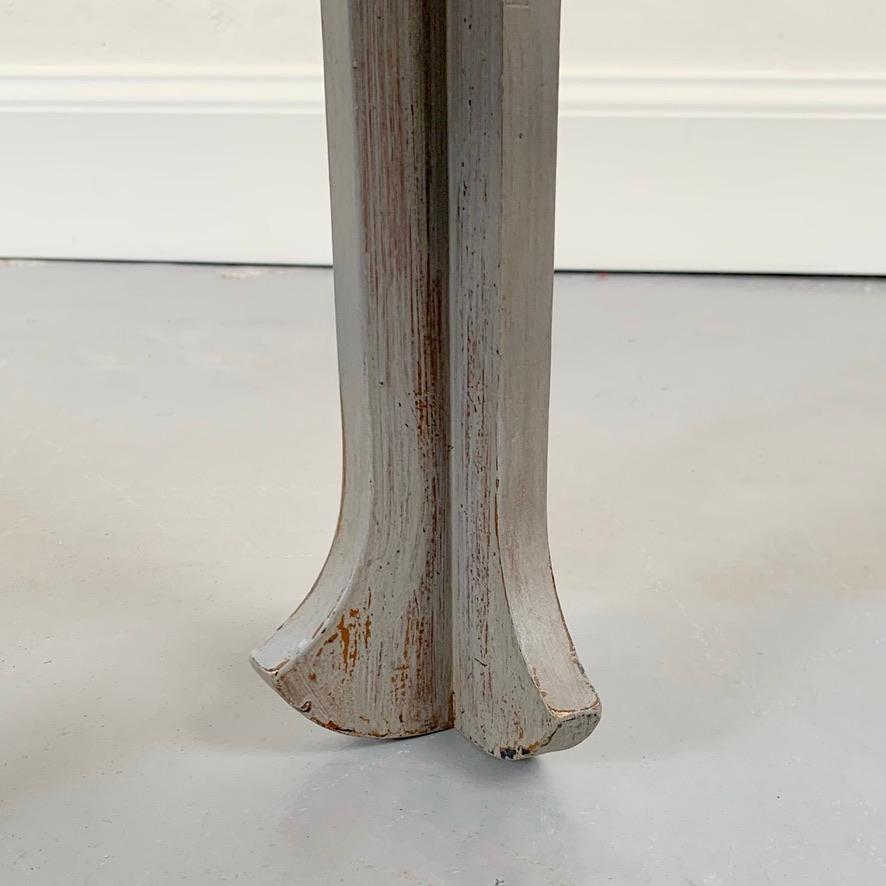 Bemalter Hocker im Art déco-Stil, Atelier Martine, um 1920, Frankreich. im Angebot 3