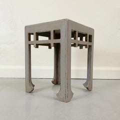 Art Deco Painted Stool circa 1920, France.