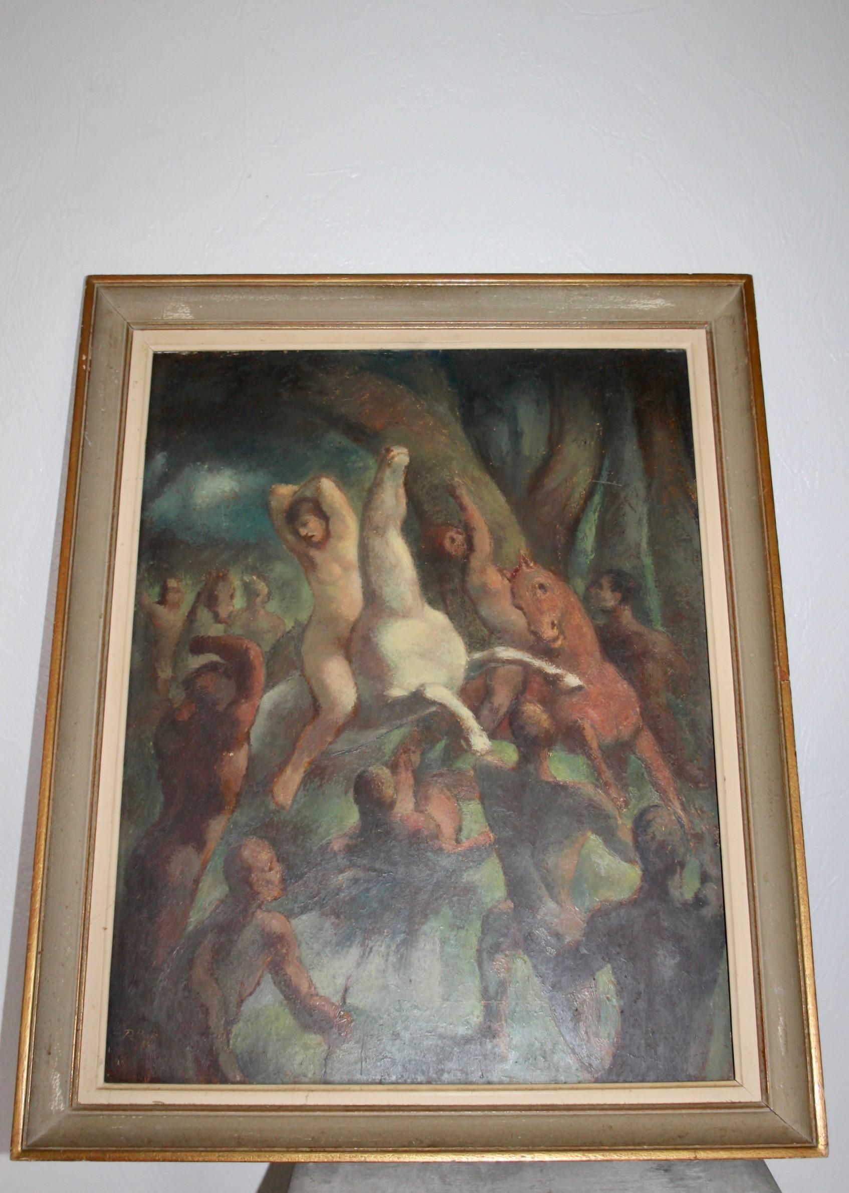 European Art Deco painting
