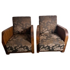 Paire de fauteuils Art déco