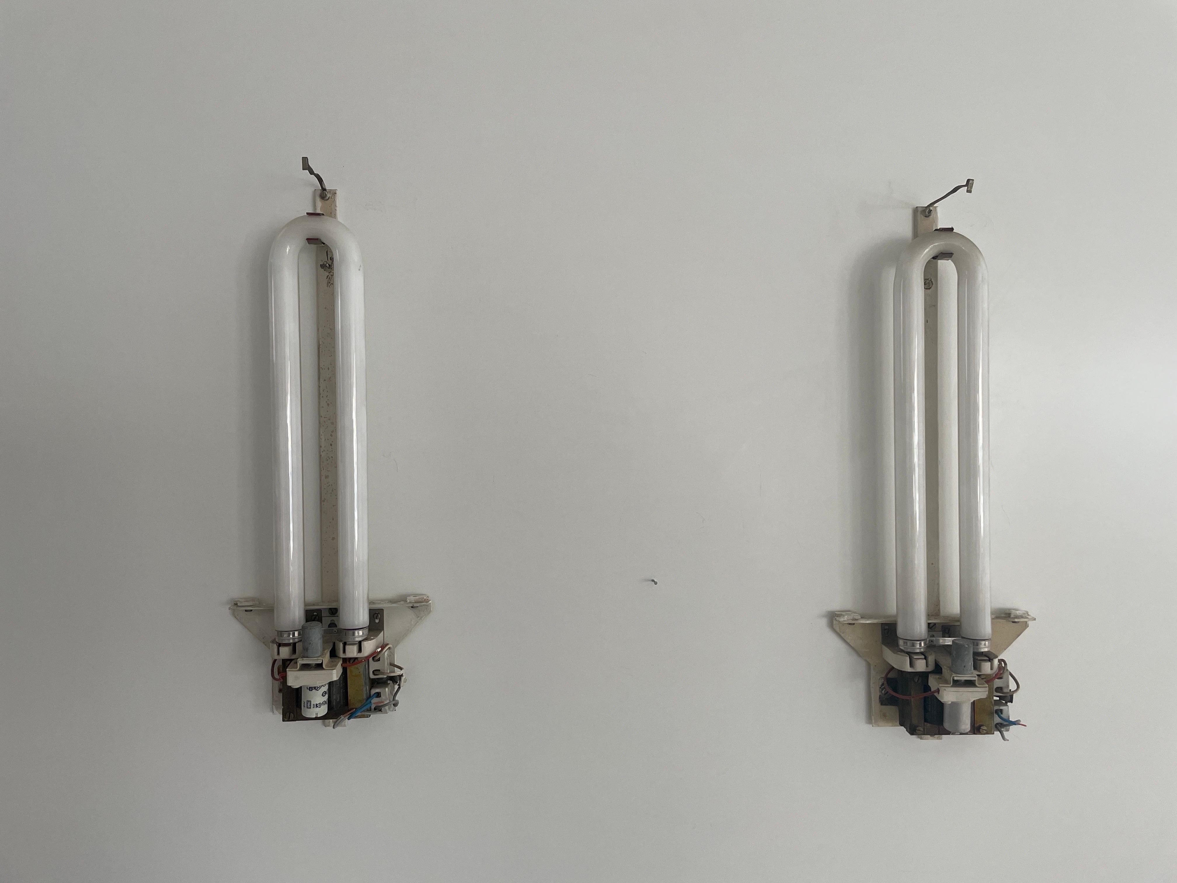 Art Deco Pair of Cinema Sconces, 1940s, Germany For Sale 12