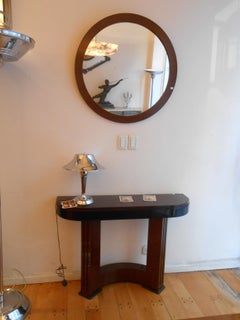 Paire de consoles Art Déco en bois, France, 1920