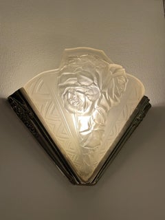 Coppia di applique Art Déco di Verdun