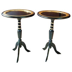 Art Deco Pair of Side Cocktail Tables France