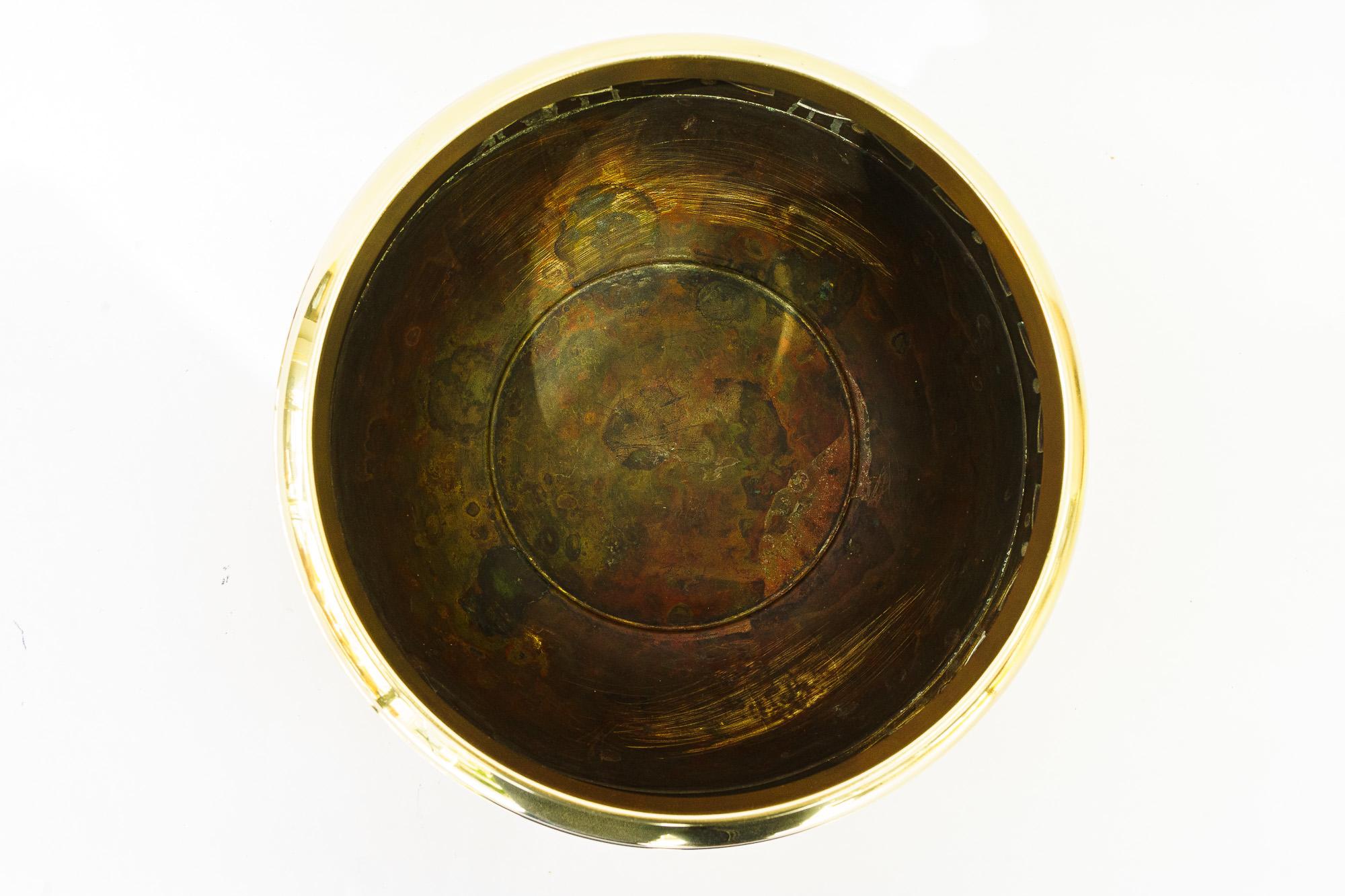 maceta de palma art déco viena hacia 1920 Latón en venta