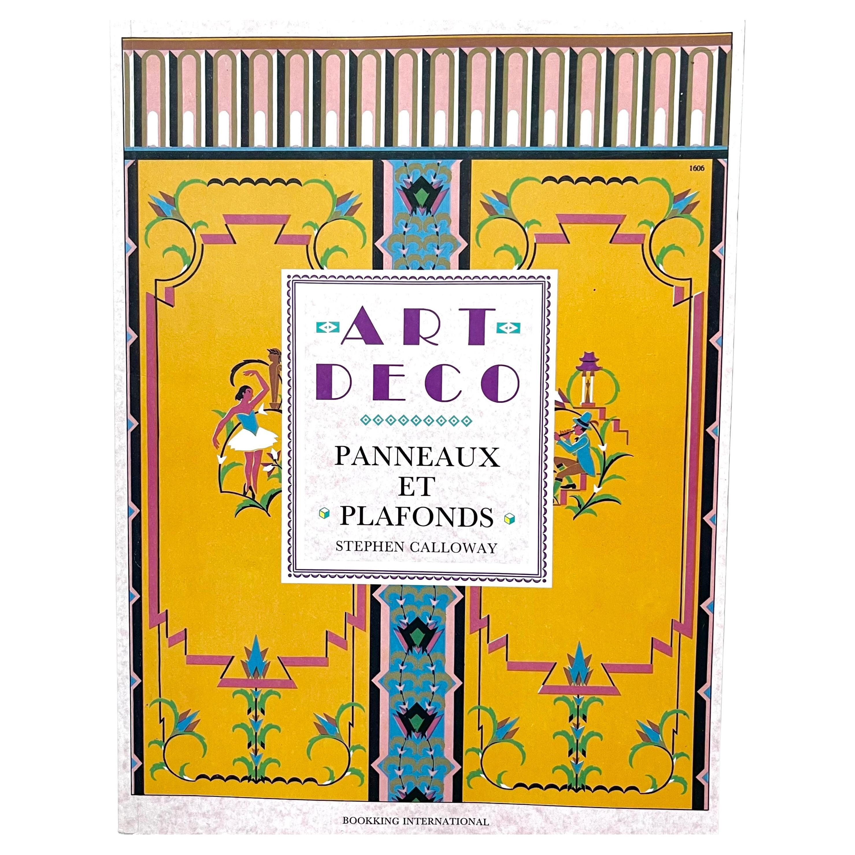 Art Déco – Panneaux et Plafonds – Stephen Calloway 1st edition 1988