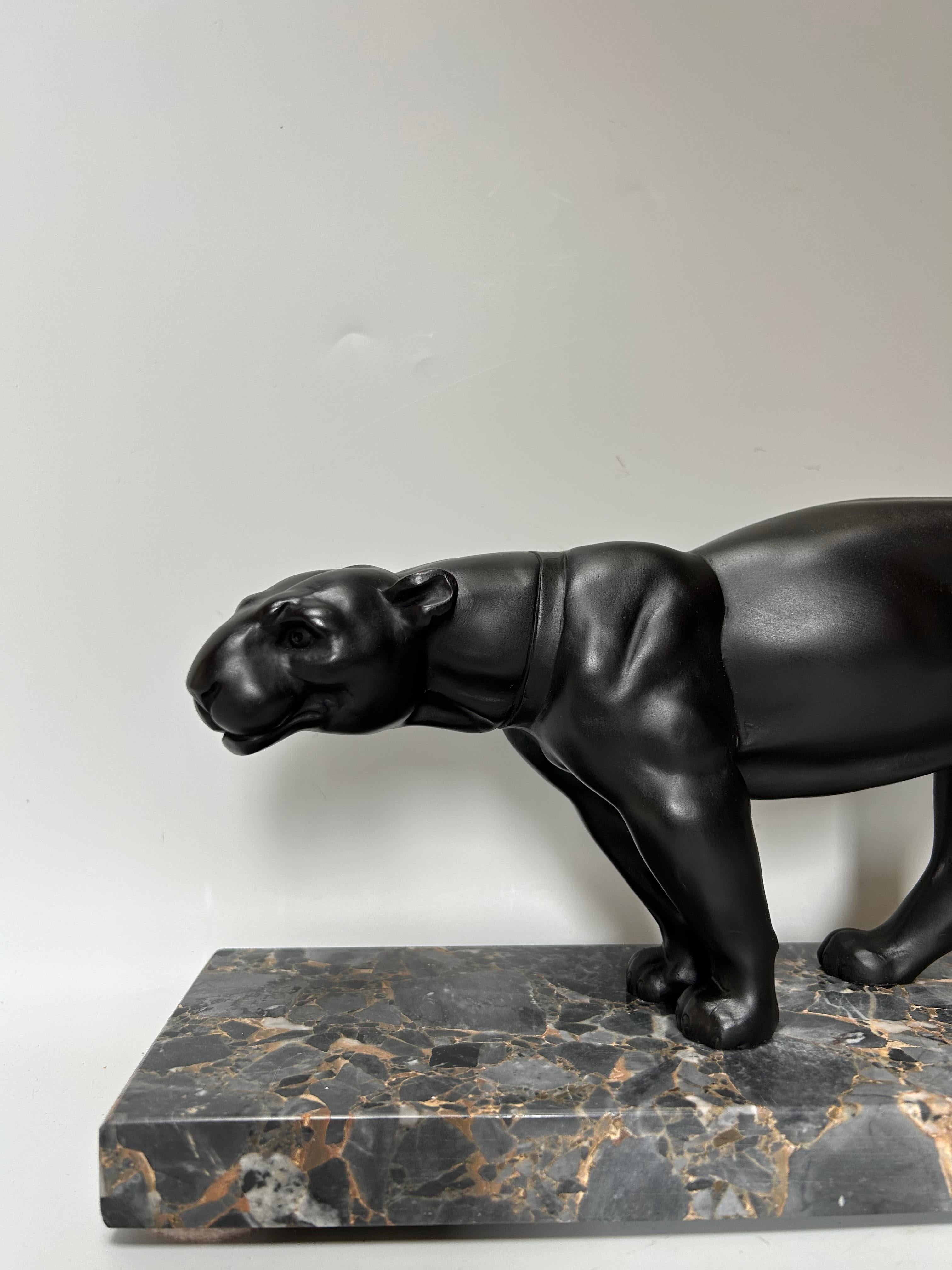 Art Deco Panther von Ouline (Art déco) im Angebot