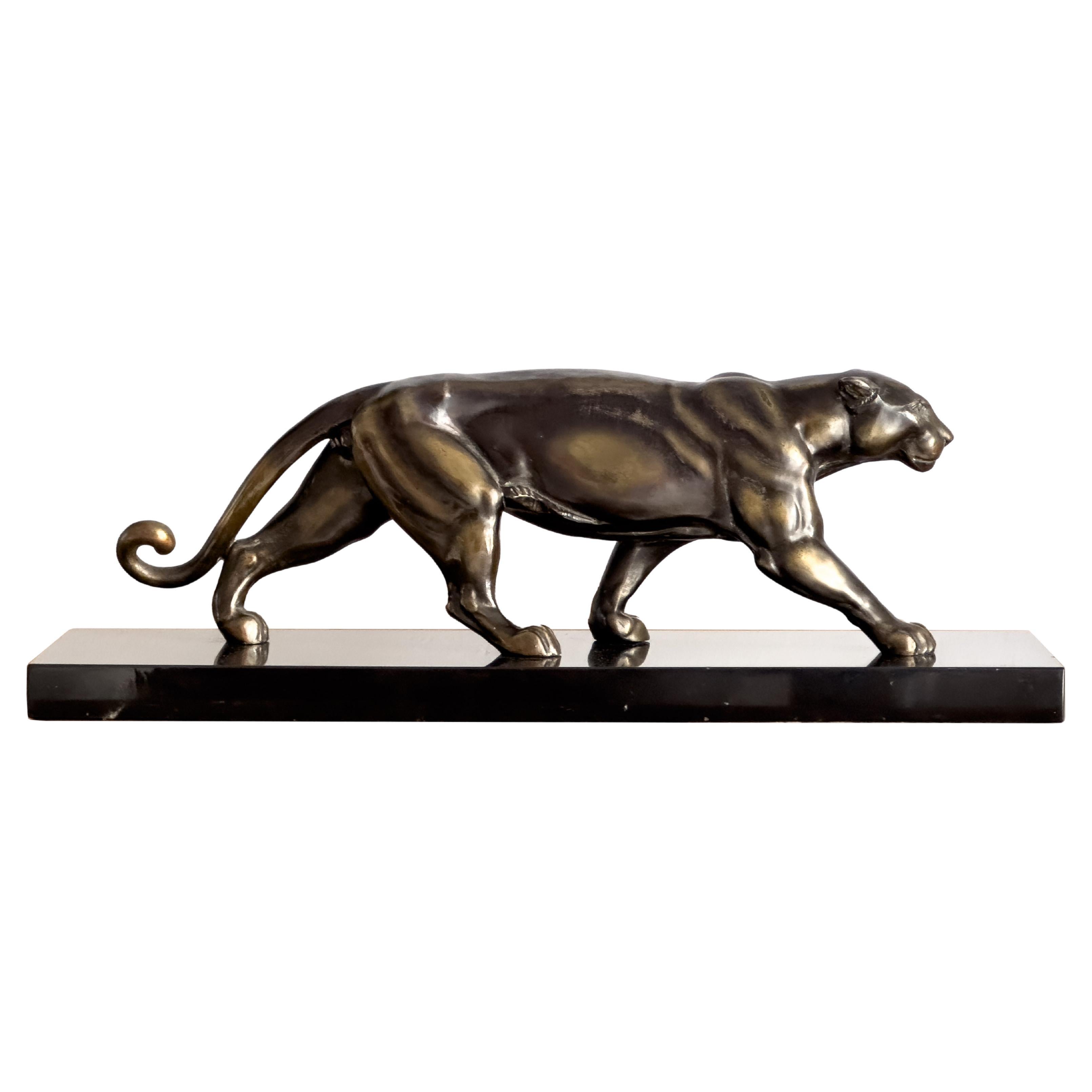 Art Deco panther Sculpture by Ouline