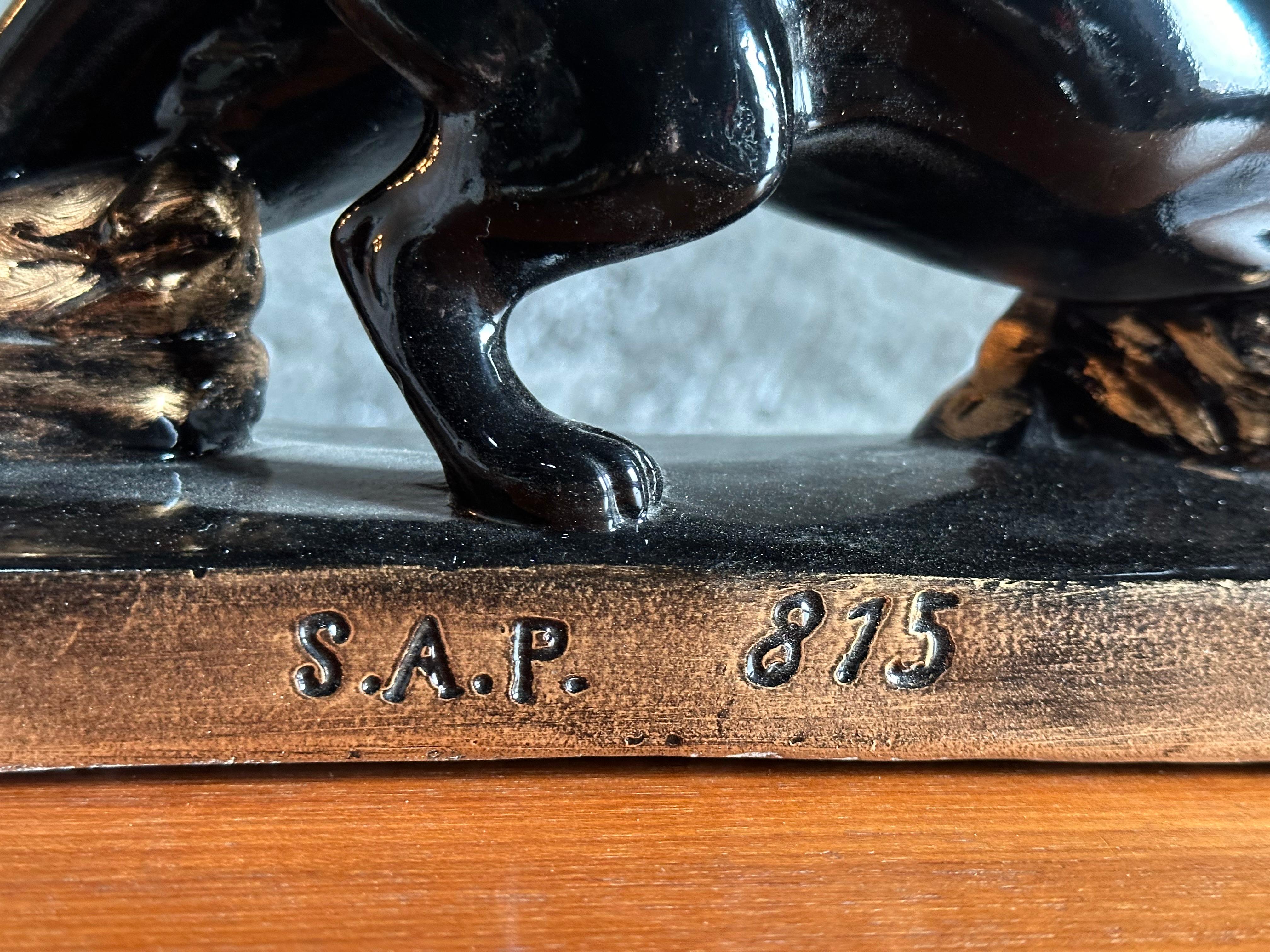 Art Deco Panther Sculpture, france 1935 For Sale 14
