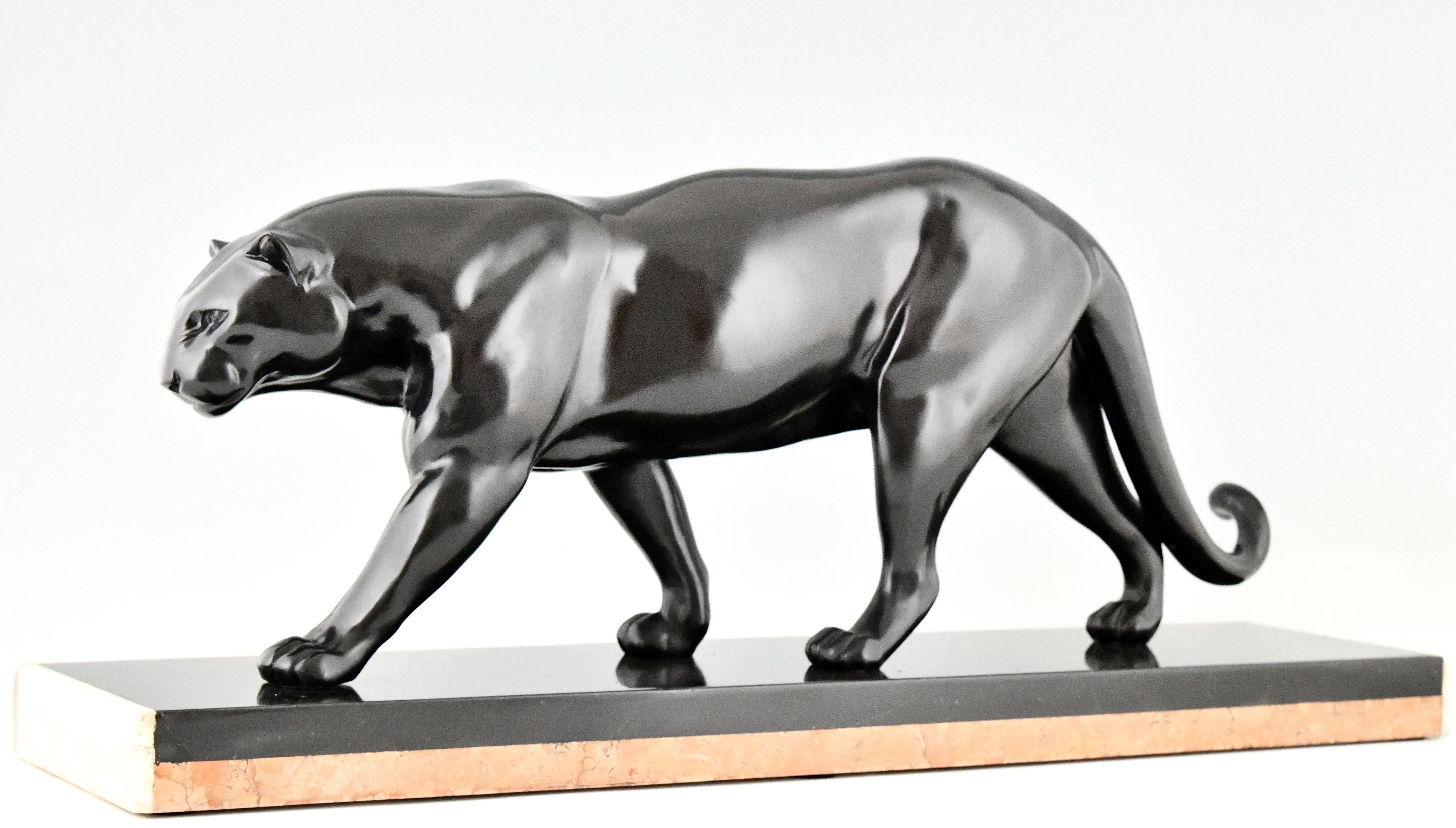 art deco animal sculpture