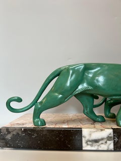 Pantera Art Deco firmata Leducq