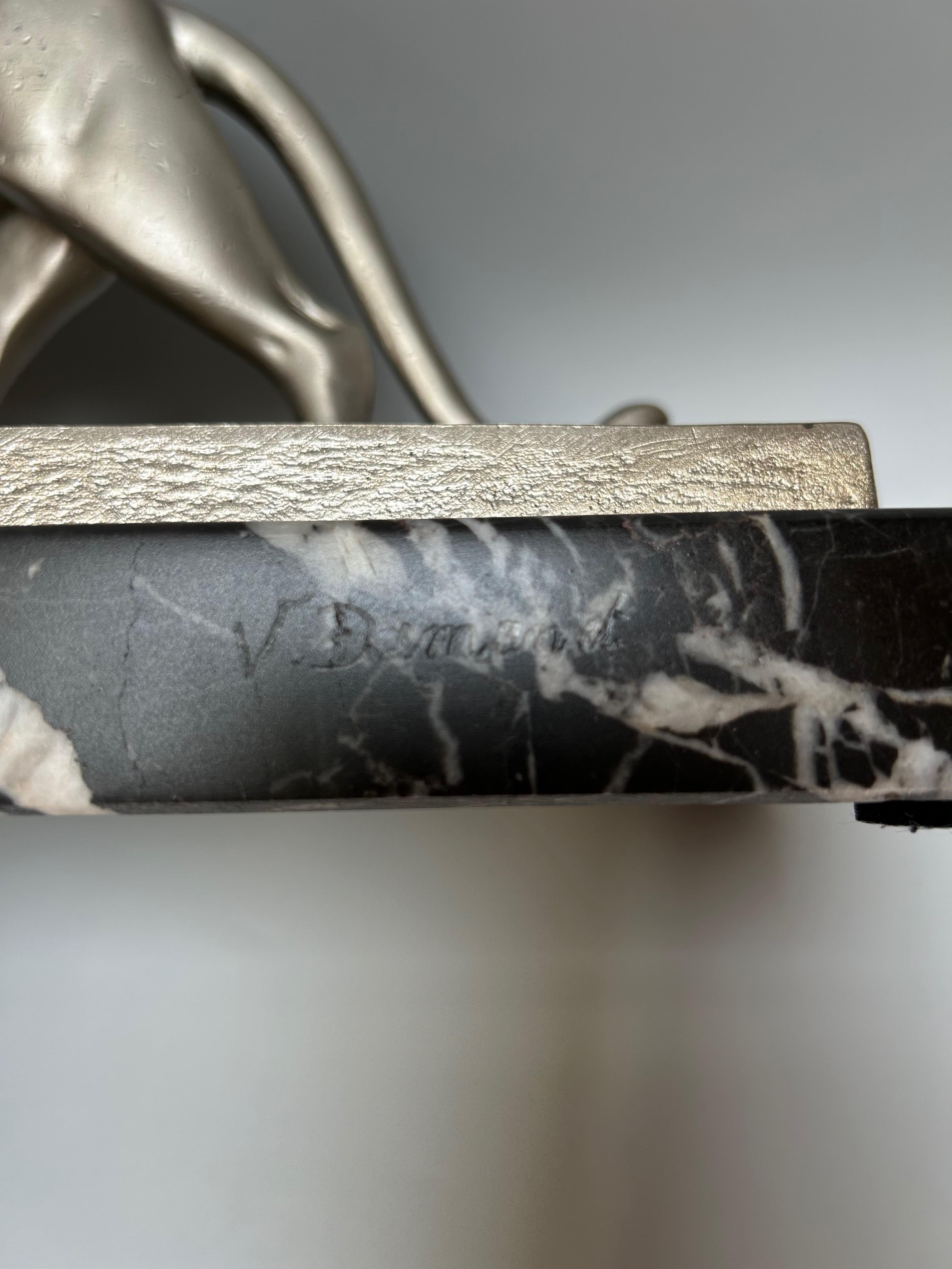 Panthère Art Déco signée V. Demanet en vente 1