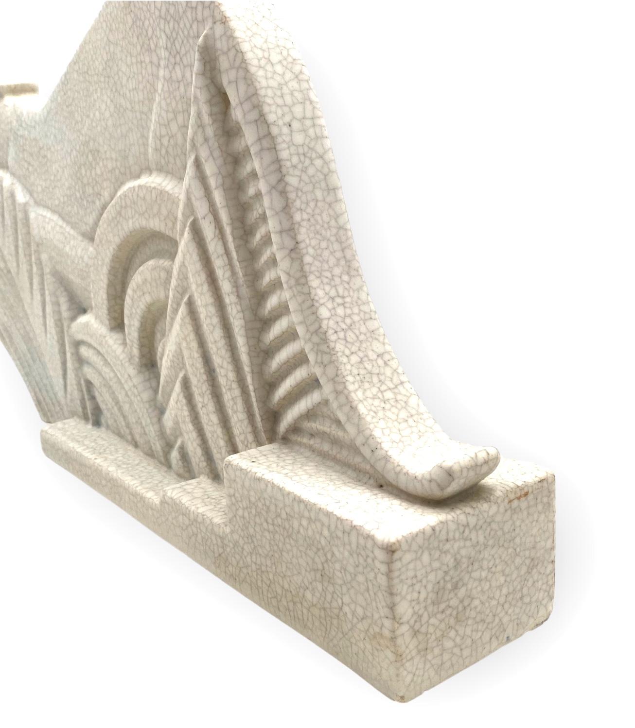Art Deco Panthère sculpture craquelé, Primavera Paris, France ca. 1930 7