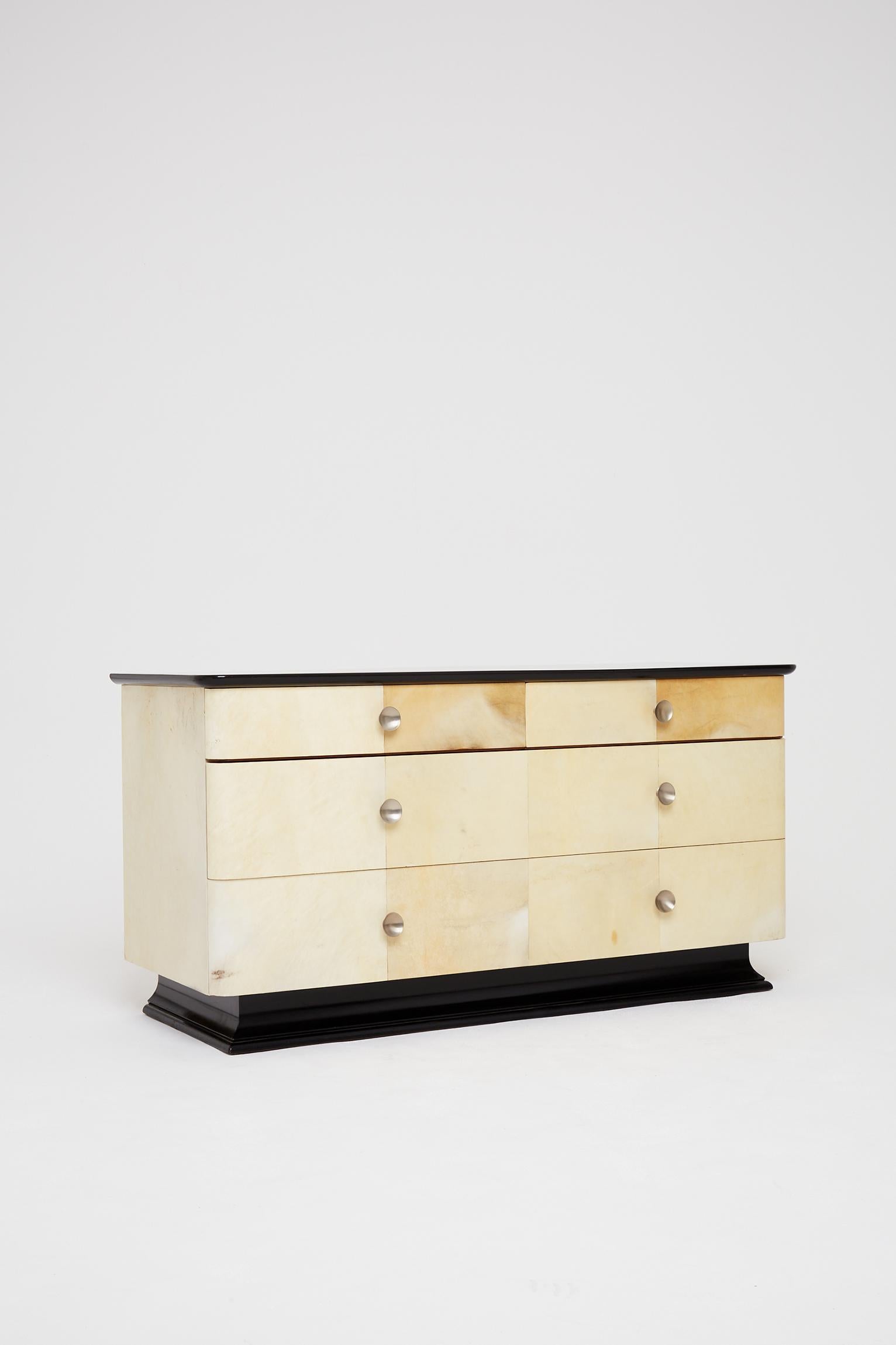 double set of drawers