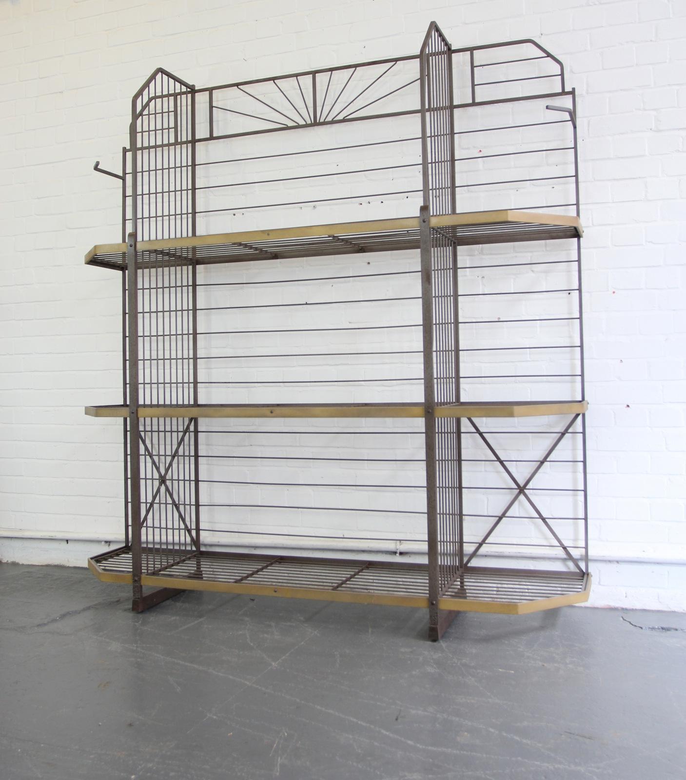 Art Deco Parisian Bakers Shelves, circa 1920s 3