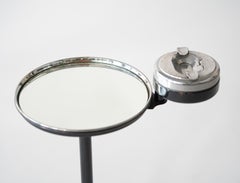 Art Deco Table with a Mirror Top and a Side Ash-Tray