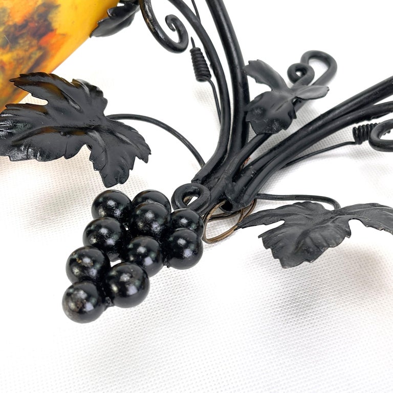 Collier Ras De Cou Louis Rousselet, Art Déco Pâte De Verre - Année 1960 - Occasion Très Bon état