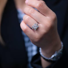 Art Deco Pearl, Diamond & Enamel Ring Circa 1930s