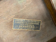 Art Deco Pedestal by Thonet Debrecen