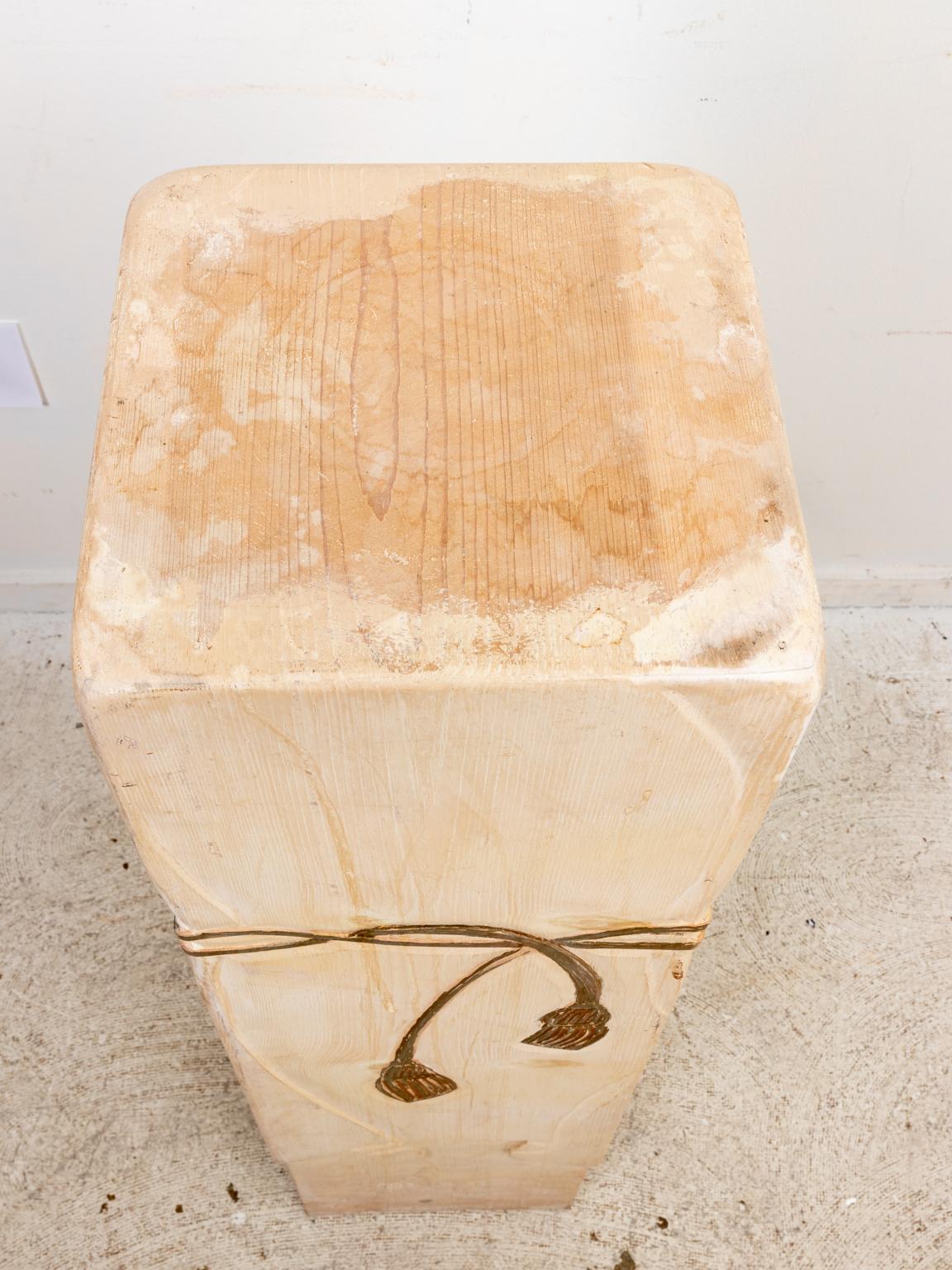 Art Deco Pedestal In Good Condition For Sale In Stamford, CT