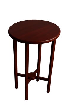 Tavolo con piedistallo Art Déco, 20° secolo