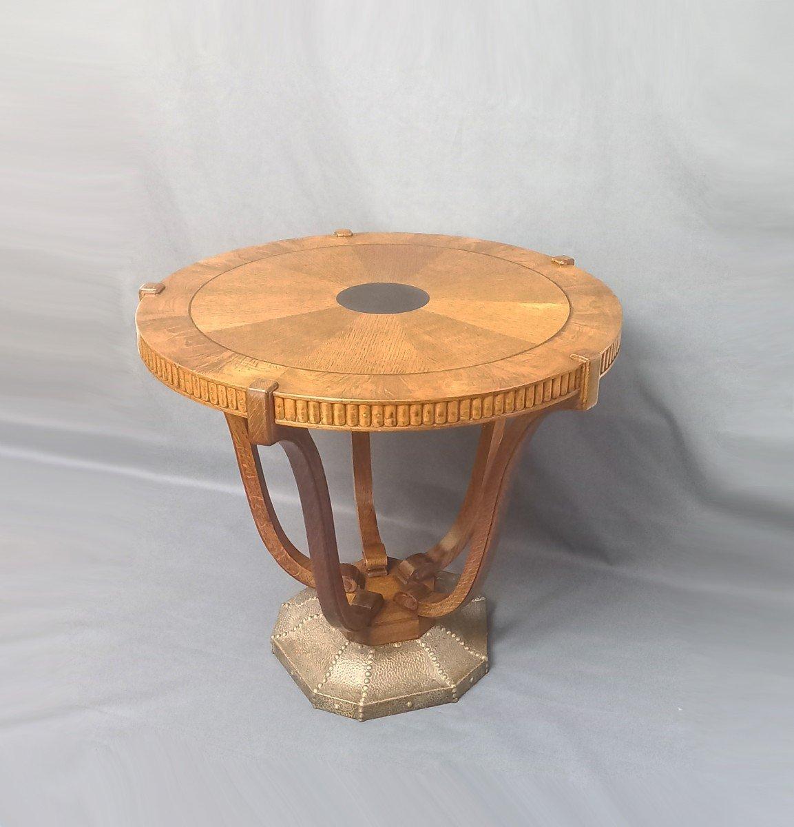 Mid-20th Century Art Deco pedestal table For Sale