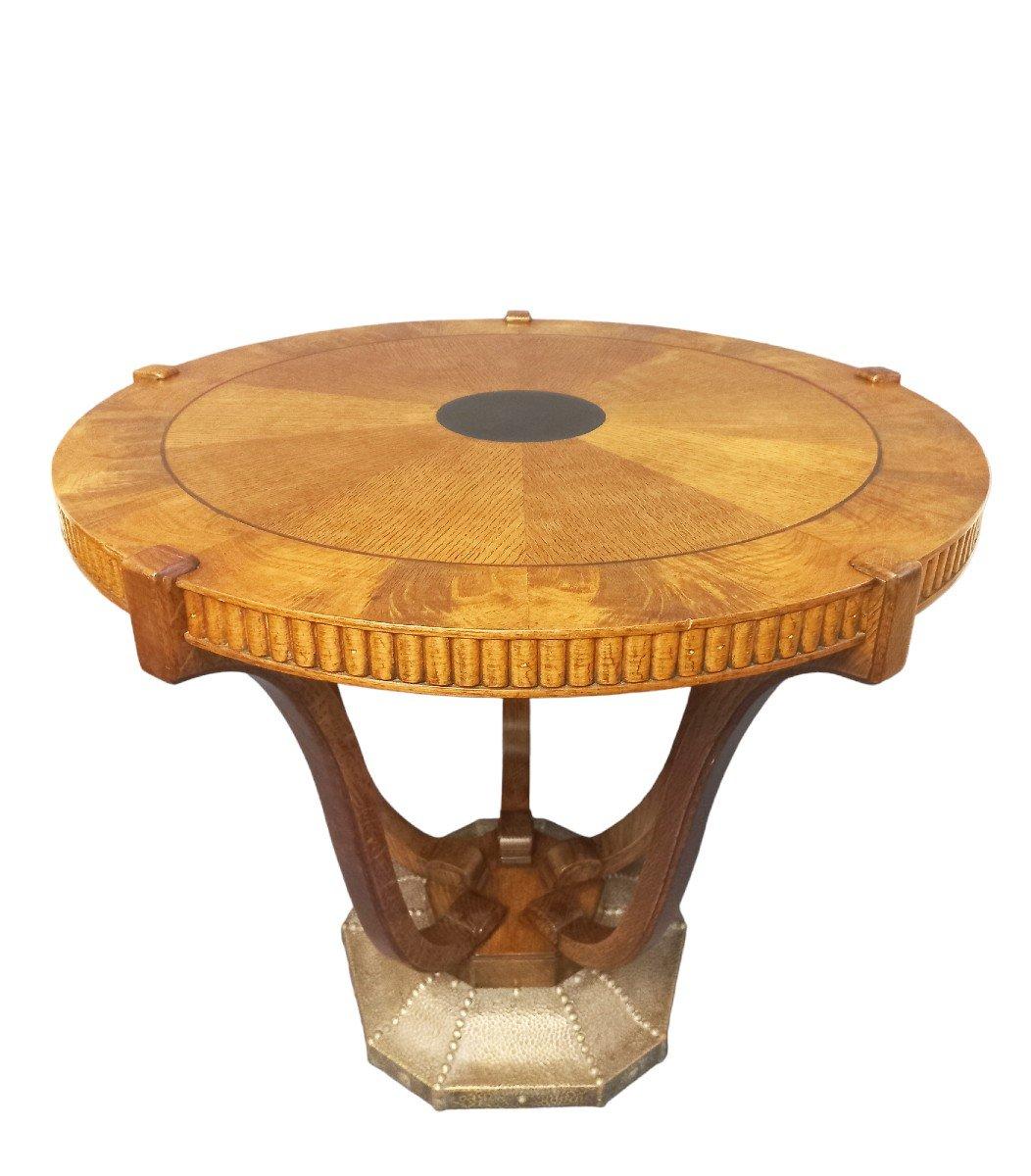 Art Deco pedestal table For Sale 1