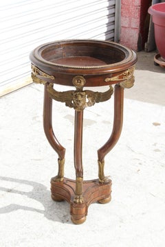 Art Deco Pedestal with Bronze Ormulu