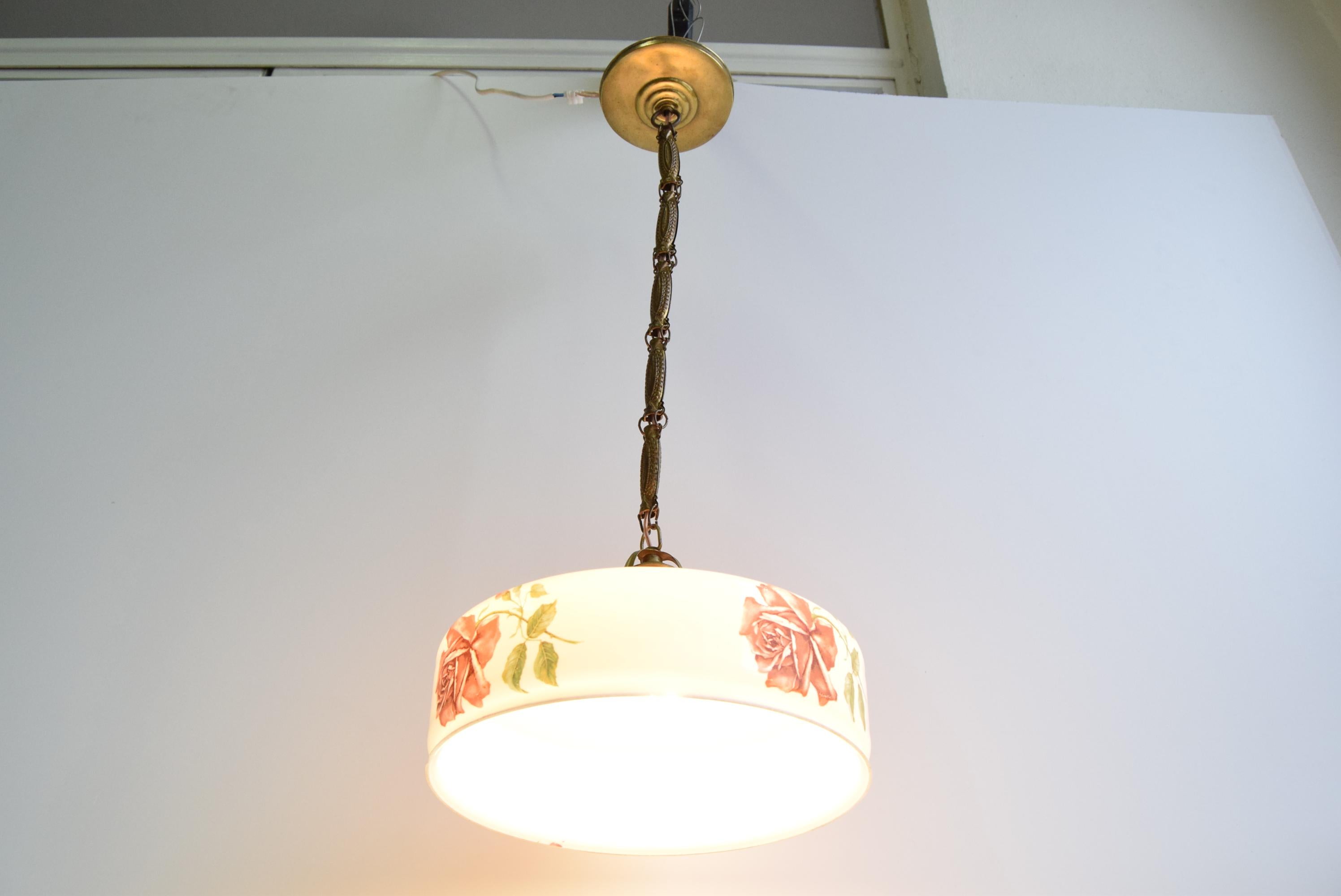 Art Deco Pendant, 1930s. For Sale 6
