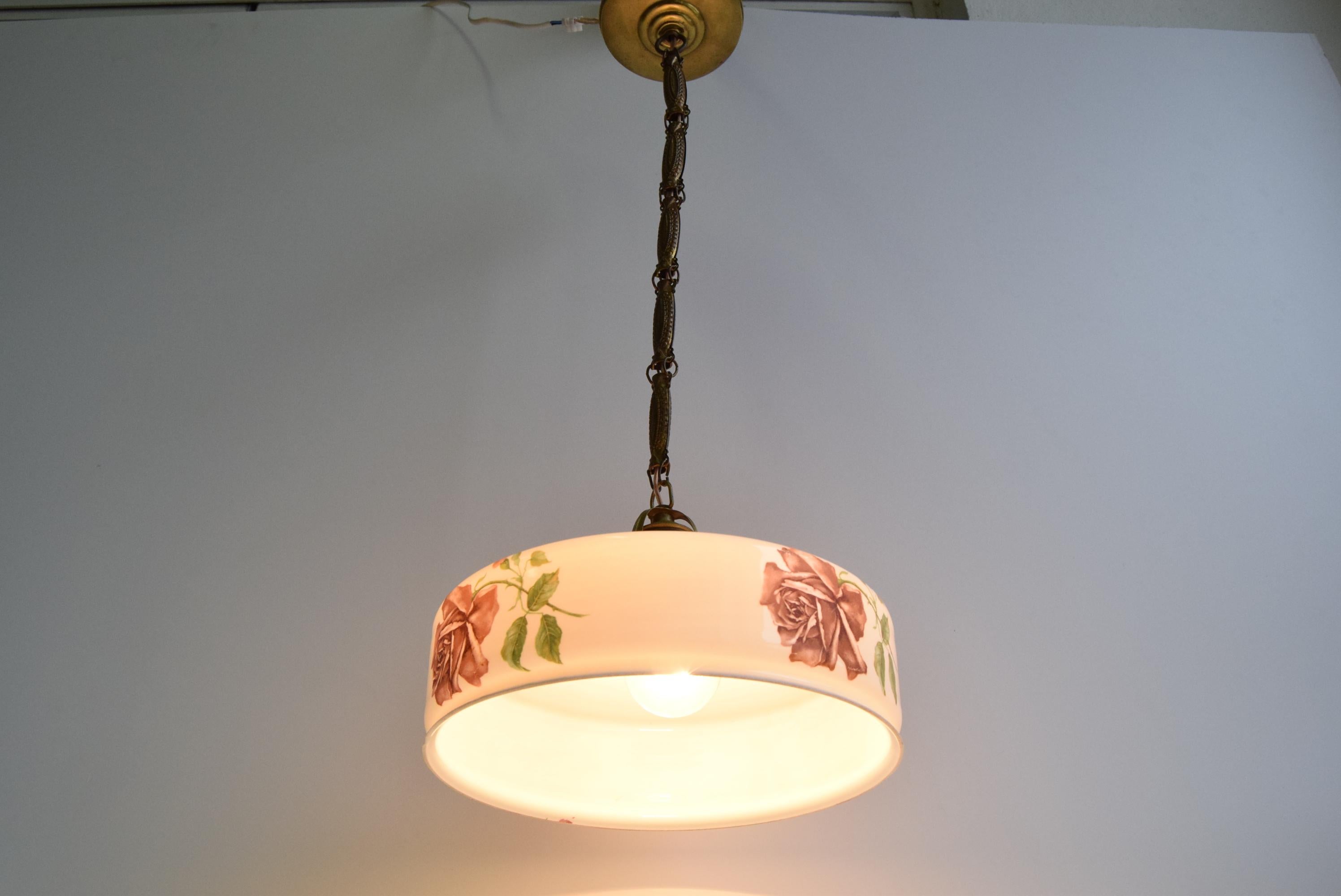 Art Deco Pendant, 1930s. For Sale 7