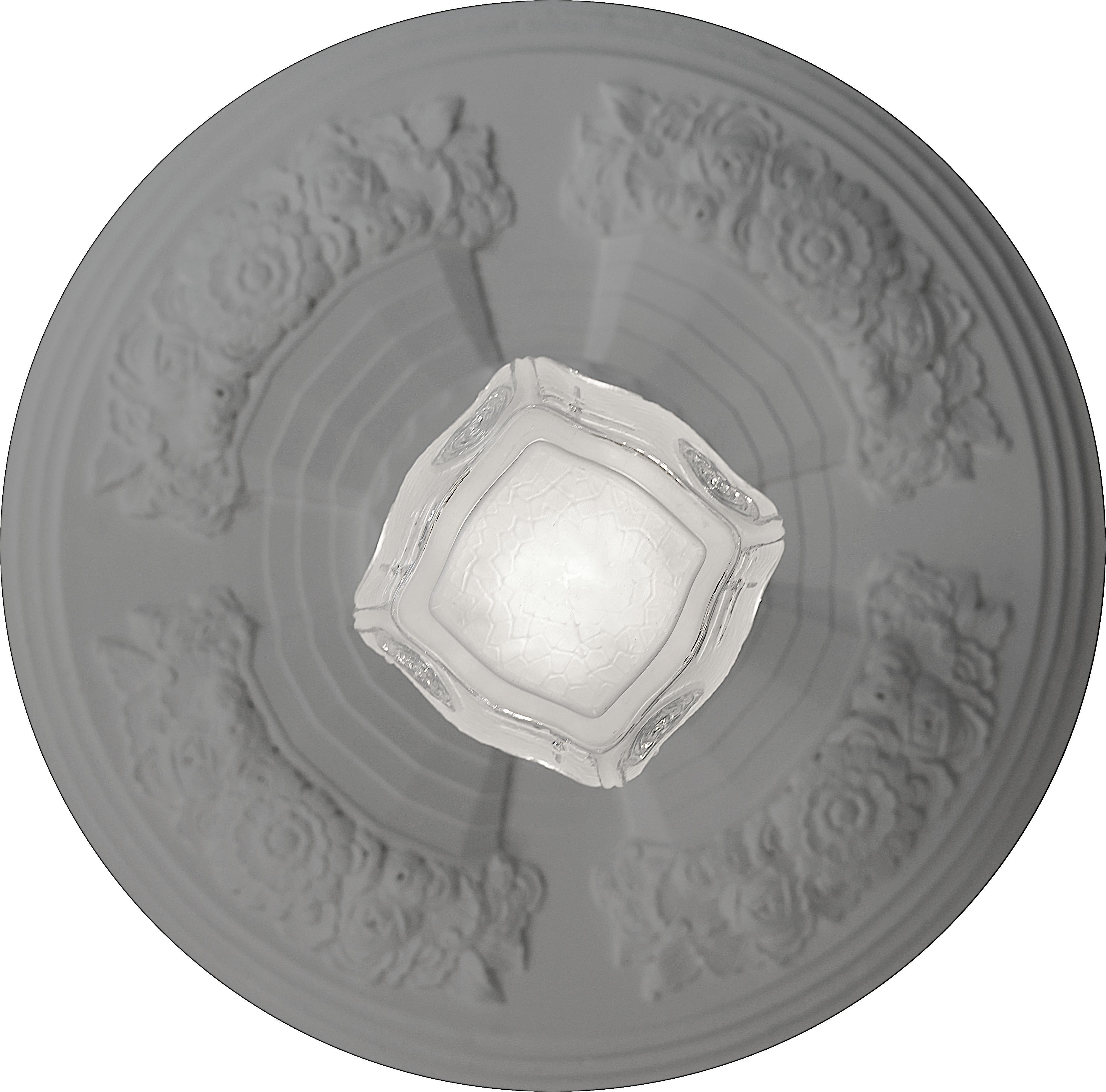 Ottone Lampadario a sospensione Art Déco, 1920 in vendita