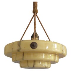Art Déco Pendant Light, 1920s - 1930s