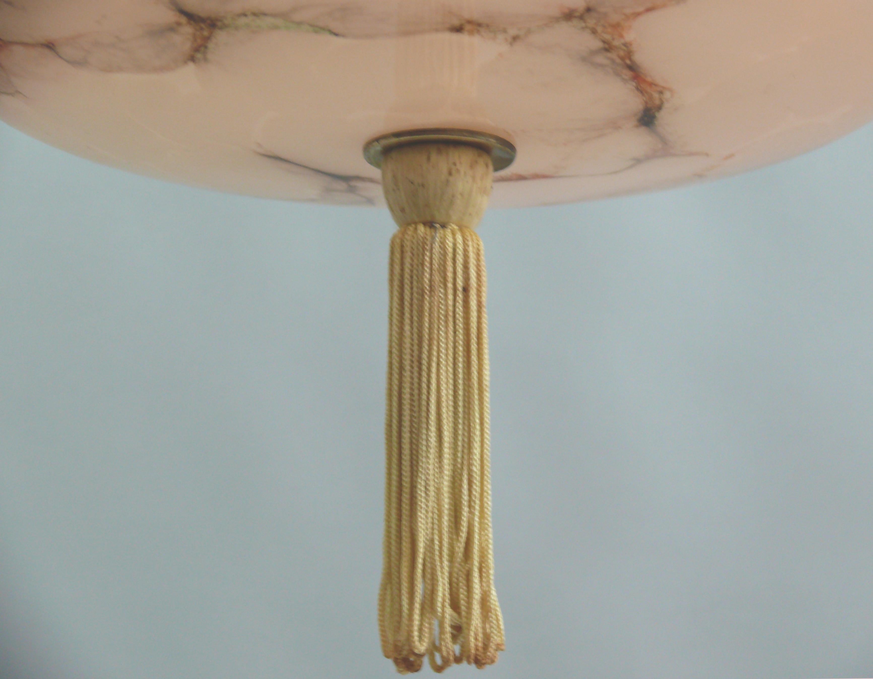 Lampada a sospensione Art Deco, anni '20-'40 4